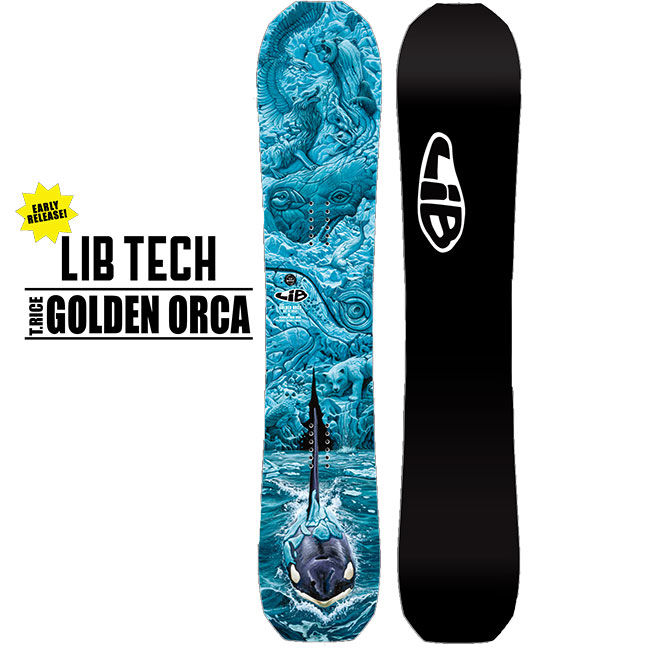 楽天市場】予約 リブテック LIBTECH T.RICE GOLDEN ORCA オルカ 26-27