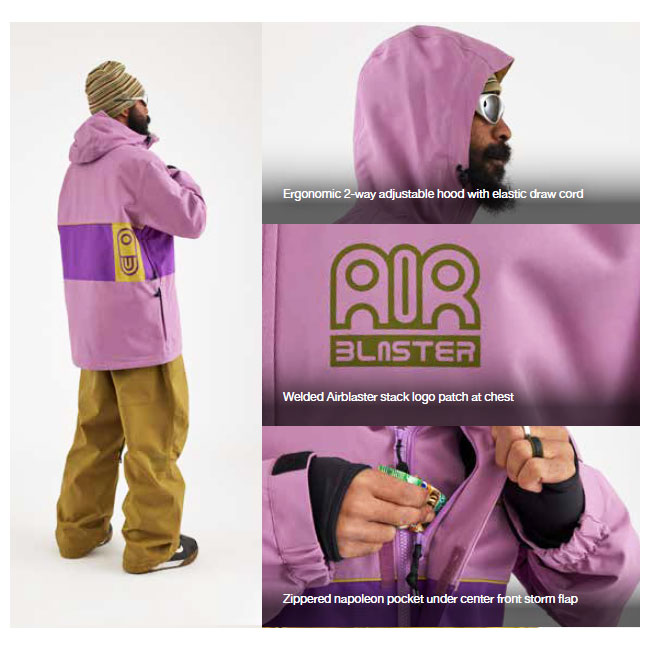 楽天市場】エアブラスター AIRBLASTER Phatstripe Jacket 24-25