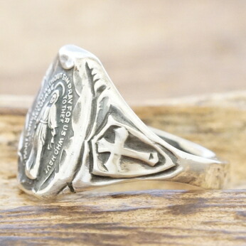 楽天市場】マリア リング メンズ レディース指輪 シルバー 925