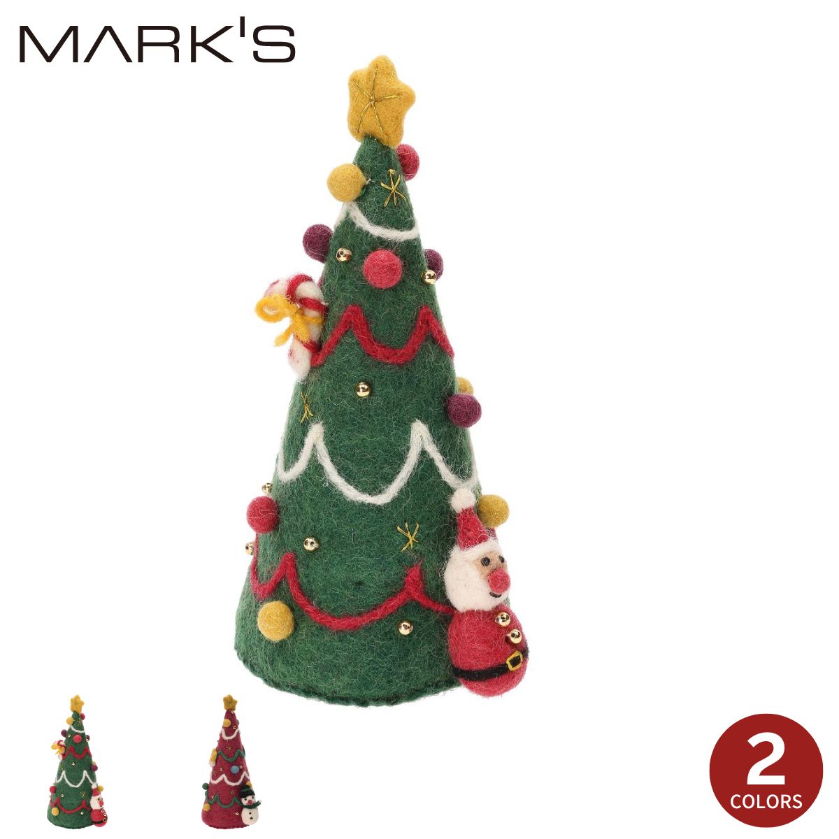 楽天市場】フェルトツリー フェルト リース ハンドメイド クリスマス X