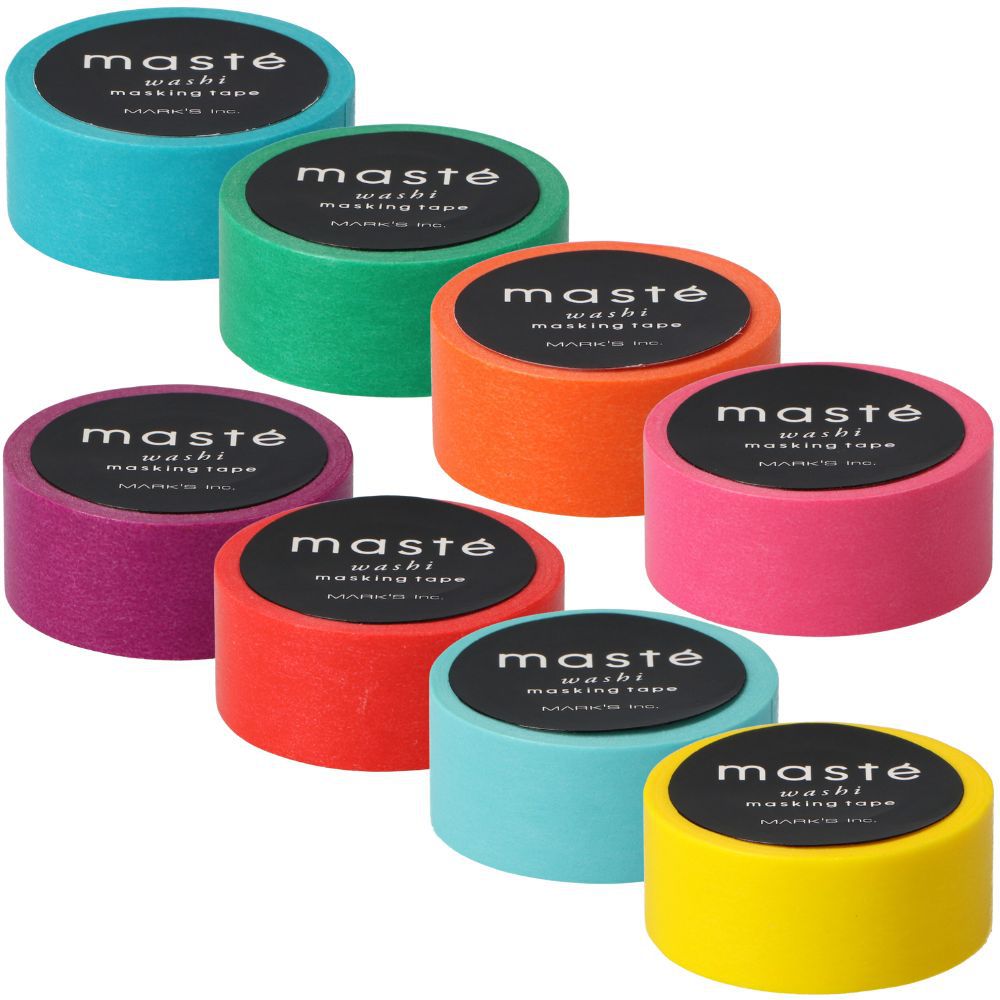 楽天市場】マスキングテープ ベーシック COLORFULLYCOLORFUL 「マステ