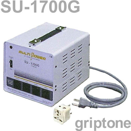 楽天市場】スワロー電機 変圧器 海外旅行 4口ダウントランス SU-1700G