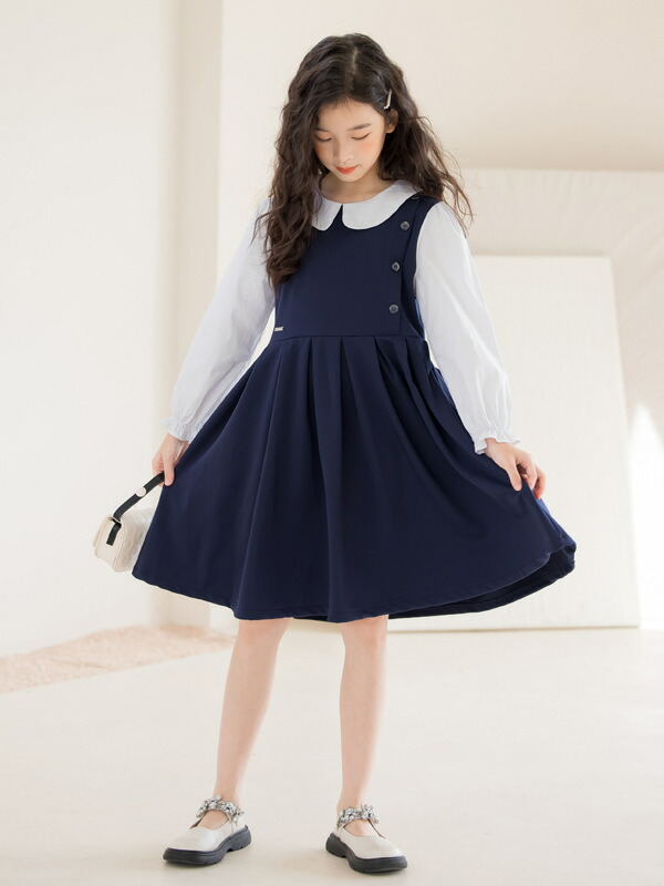 楽天市場】フォーマル ワンピース 女の子 プリーツ フェイクレイヤード