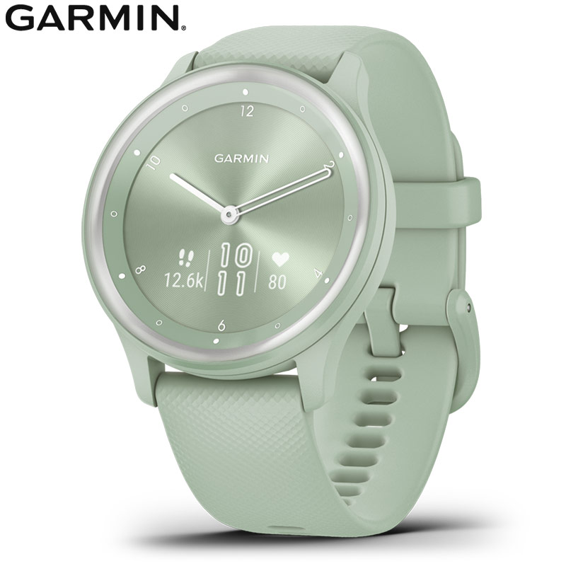 楽天市場】ガーミン スマートウォッチ GARMIN vivomove Sport Silver