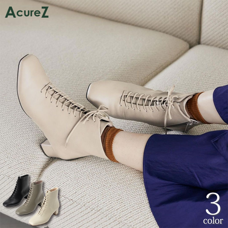 美品asics WALLAGE レースアップブーツ 24cm 3E サイドジップ 楽天市場