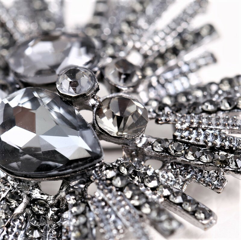 楽天市場】スワロフスキー と キュービックジルコニア 大ぶり ブラック