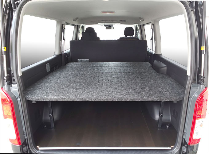 楽天市場】ワイドS-GL用 パンチカーペット ベッドキット ハイエース200