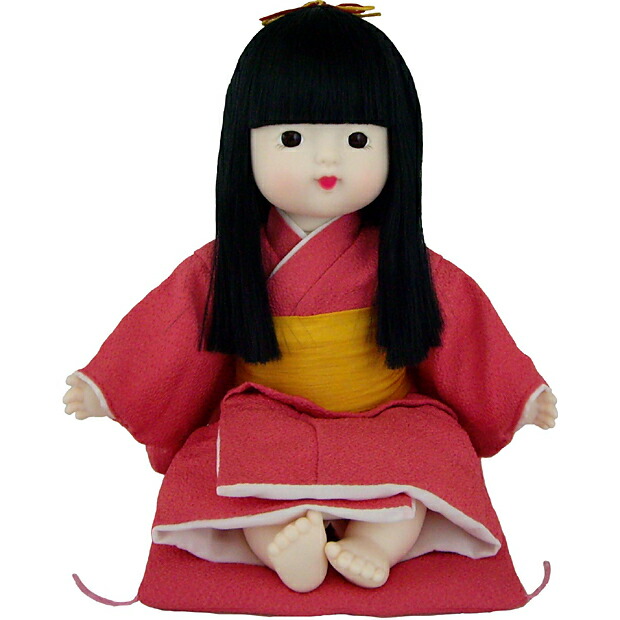 楽天市場】日本人形 京おさな・女の子（ピンク） : ハピコレ