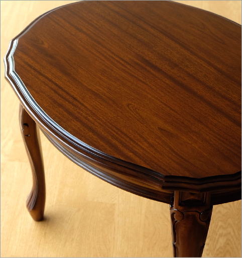 楽天市場】マホガニー無垢材 猫脚ローテーブル 天然木製 コーヒー