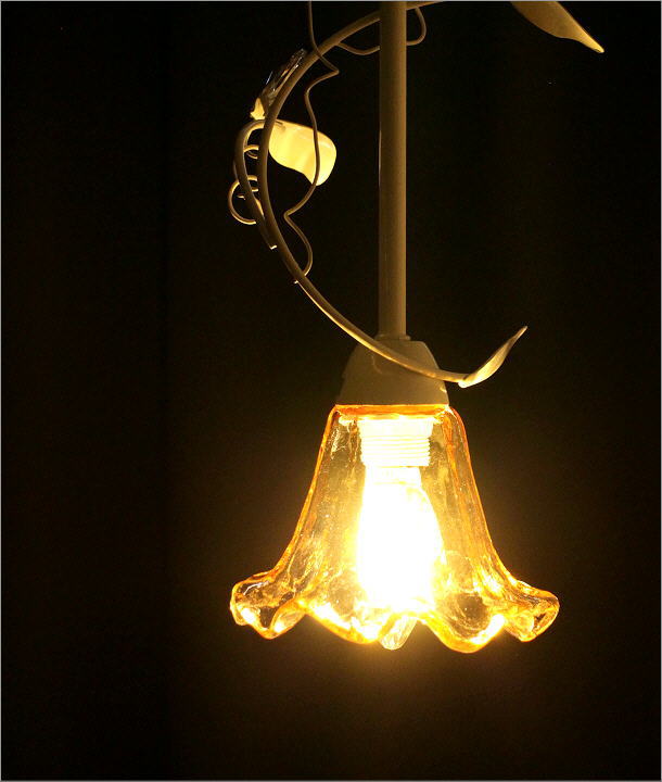 楽天市場】ペンダントライト ガラス おしゃれ アンティーク レトロ