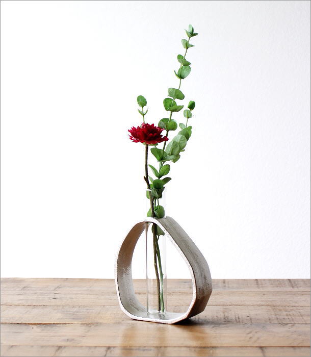 楽天市場】一輪挿し 花瓶 ミニ 小さい アルミ ガラス おしゃれ 試験管