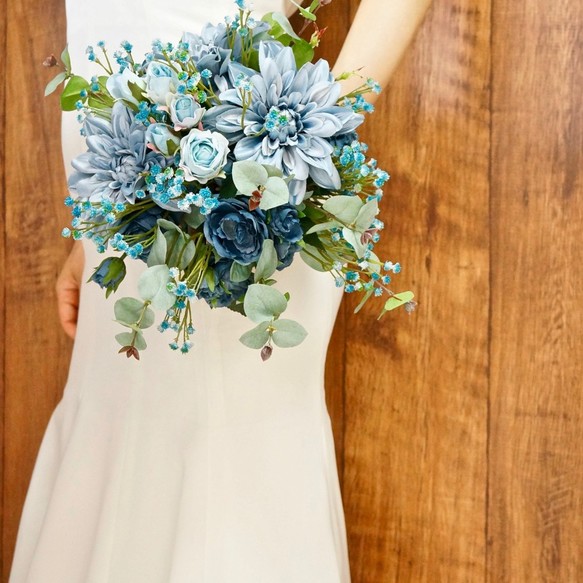 楽天市場】ウェディングブーケ ブーケ ブートニア セット 送料無料