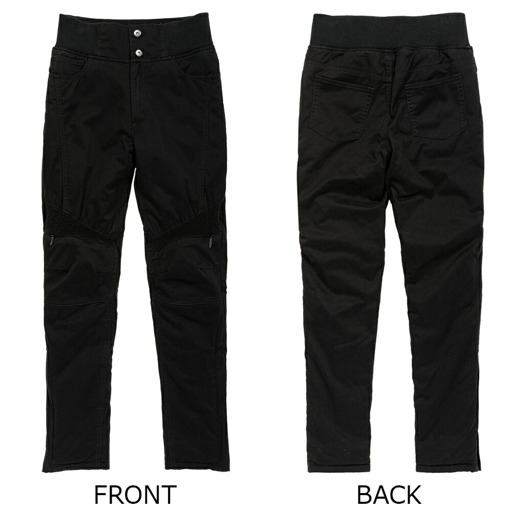 楽天市場】レディース バイク用 秋冬 リブウォームストレッチパンツ