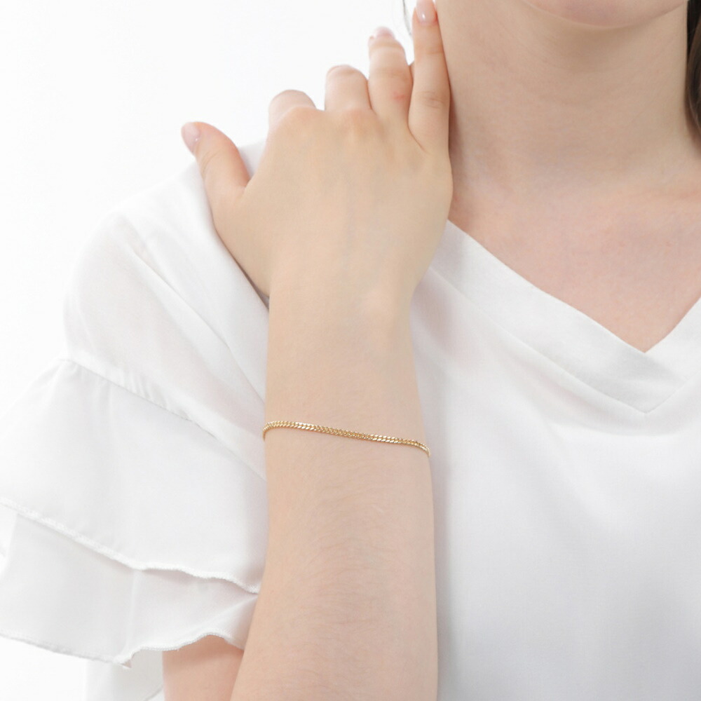 楽天市場】＼楽天ランキング1位／ 18金 喜平ブレスレット 2面 5g 18cm