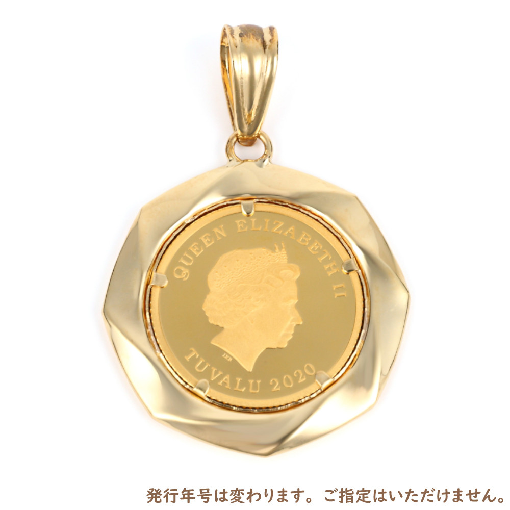 楽天市場】純金 K24 ペンダントトップ エンジェル 1/10oz メンズ