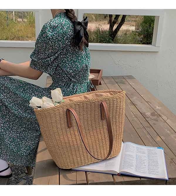 楽天市場】かごバッグ トートバッグ 大人 カゴバッグ ハンドバッグ