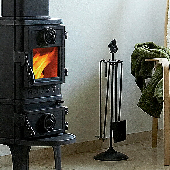 楽天市場】morso ファイヤーセット クラシック（スコップ ほうき 灰