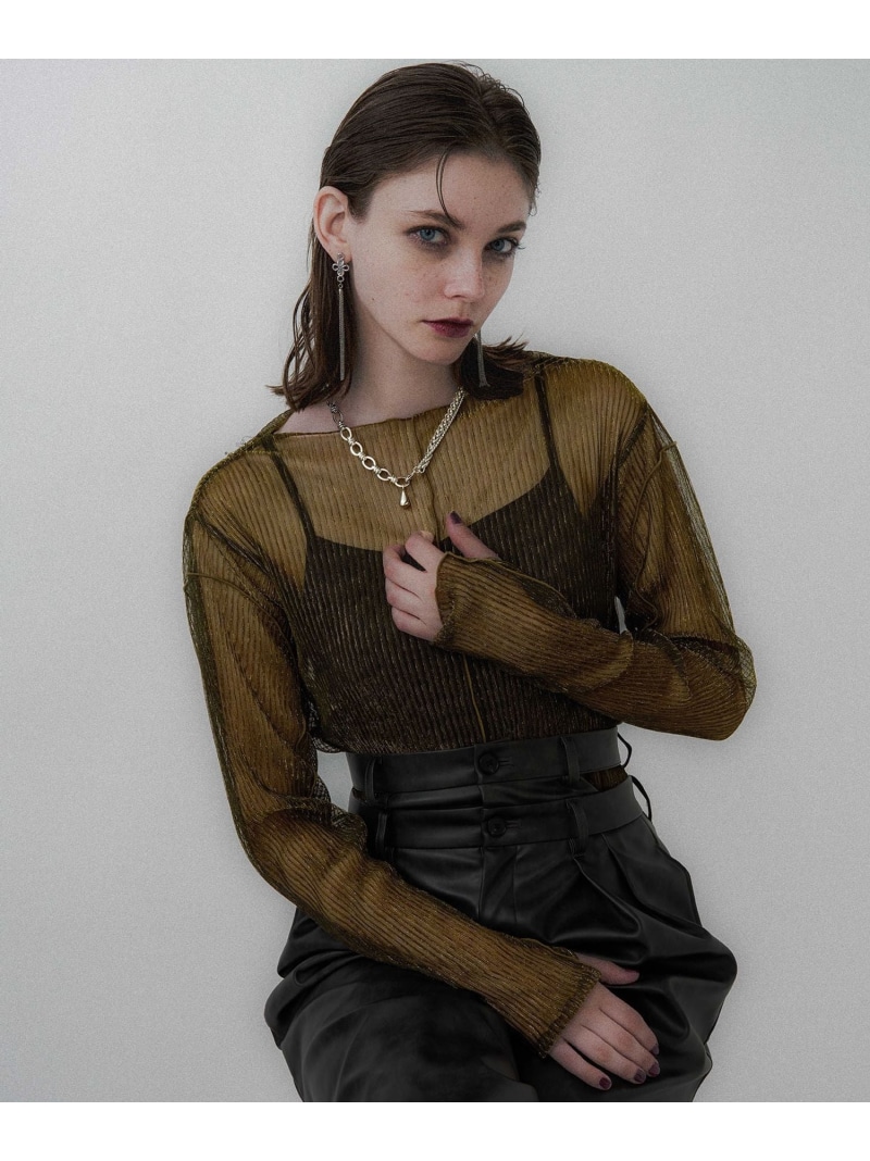 楽天市場】【SALE／33%OFF】デザインラメシアートップス HARE ハレ