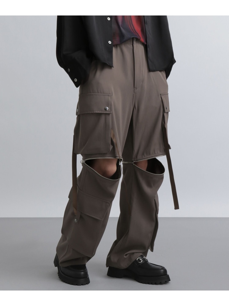 楽天市場】2WAYポケットカーゴワイドパンツ HARE ハレ パンツ その他の