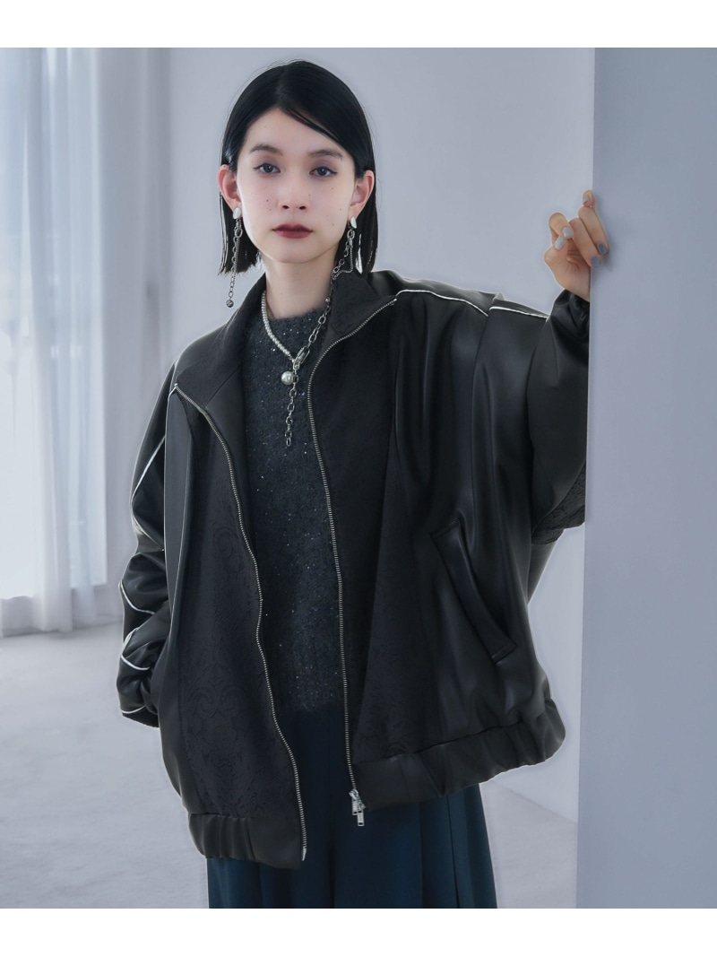 楽天市場】フェイクレザーキリカエトラックジャケット HARE ハレ