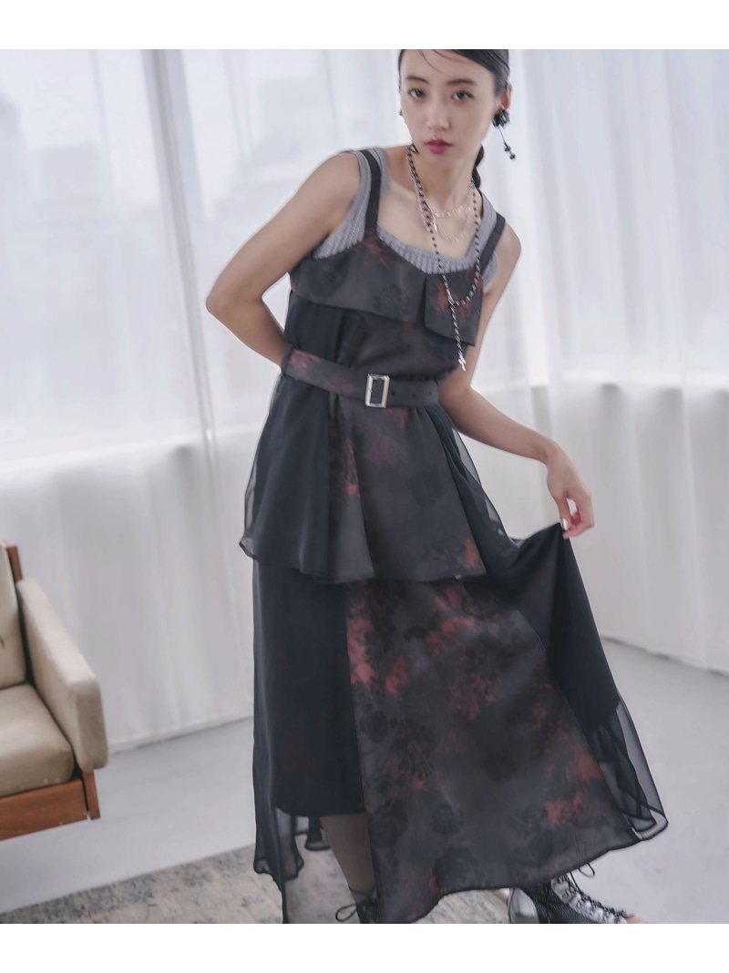 楽天市場】リフレクションフラワーキャミワンピース HARE ハレ