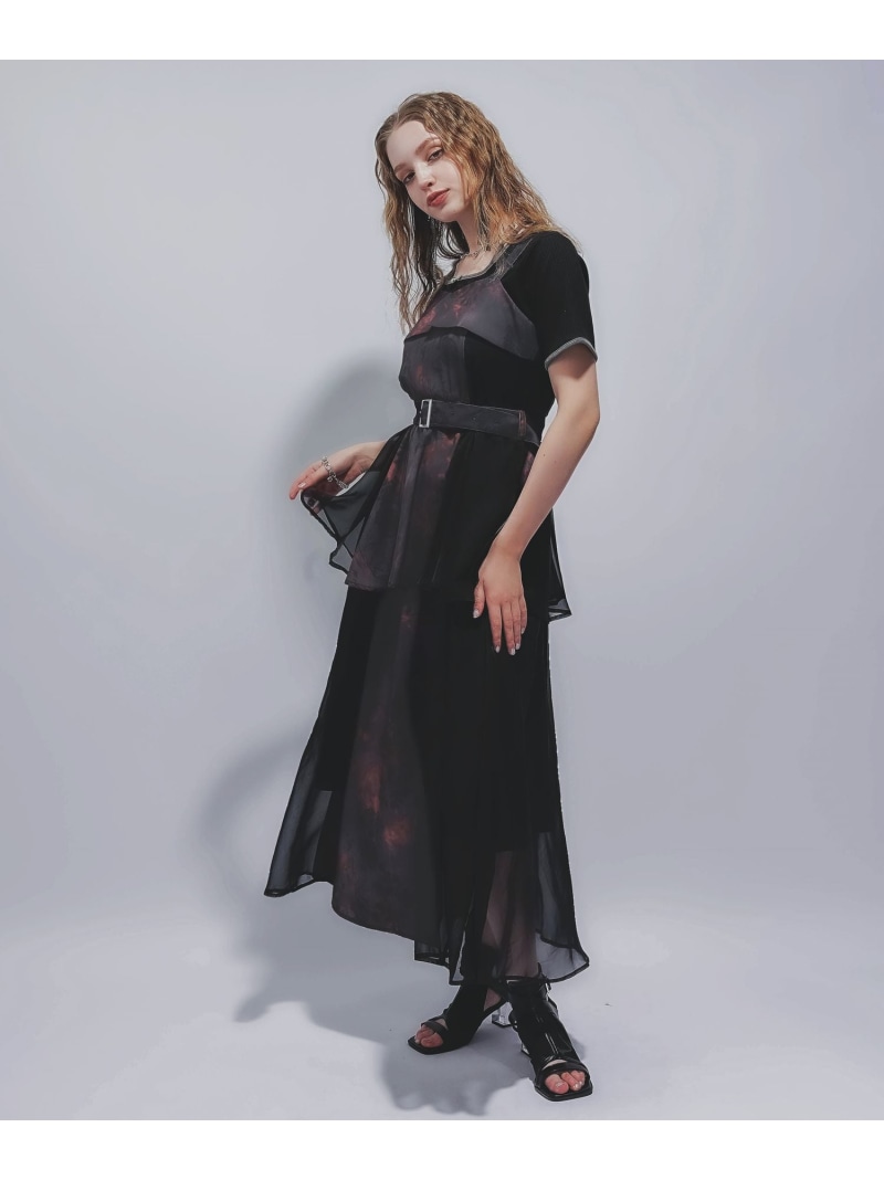 楽天市場】リフレクションフラワーキャミワンピース HARE ハレ