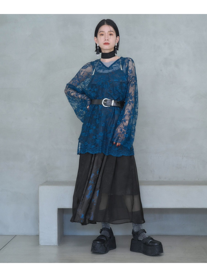 楽天市場】リフレクションフラワーキャミワンピース HARE ハレ