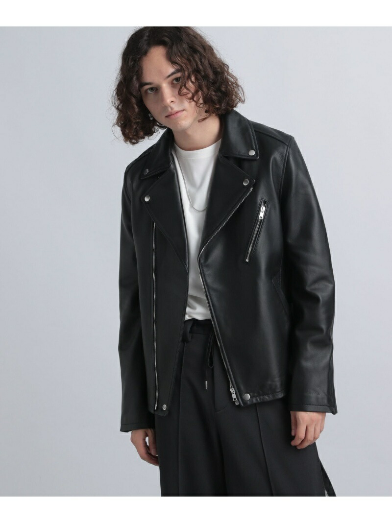 アキ】【HARE】ダブルライダースジャケット 中古・古着通販】HARE