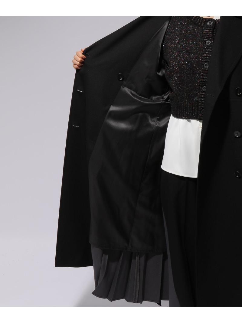 楽天市場】(W)バイカラープリーツコート HARE ハレ ジャケット