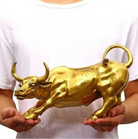 楽天市場】牛 オブジェ 真鍮 銅 置物 インテリア 彫刻 うし 動物 闘牛