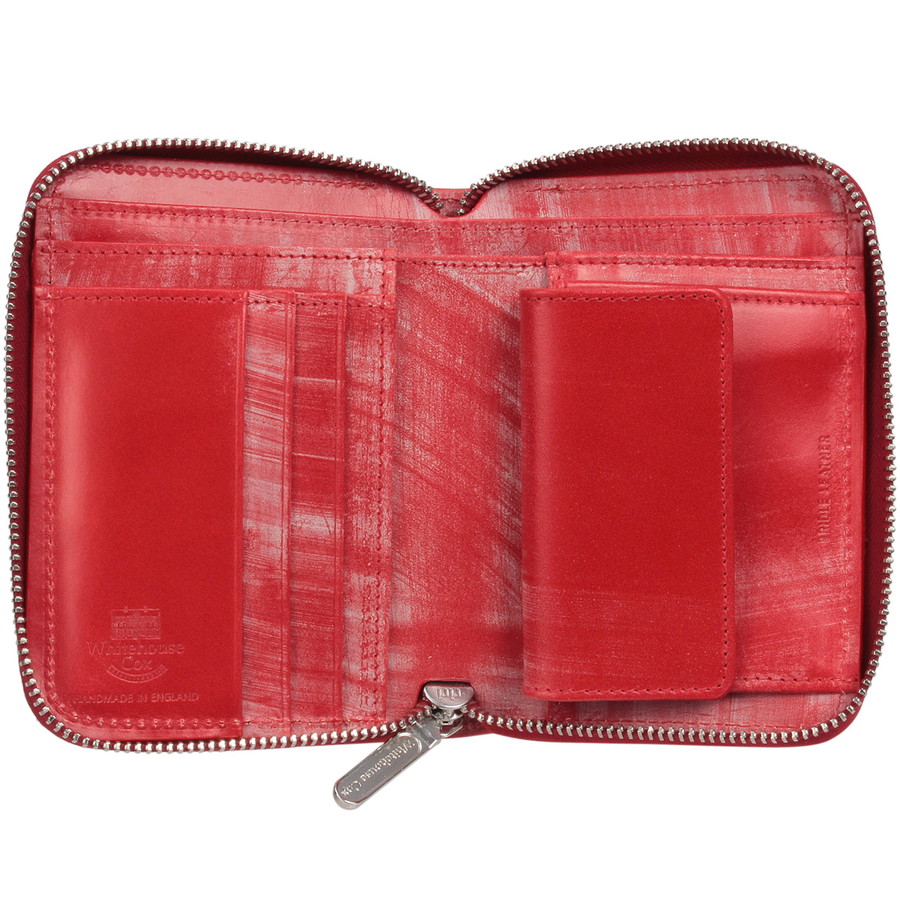 楽天市場】ホワイトハウスコックス 二つ折り財布 ジップウォレット