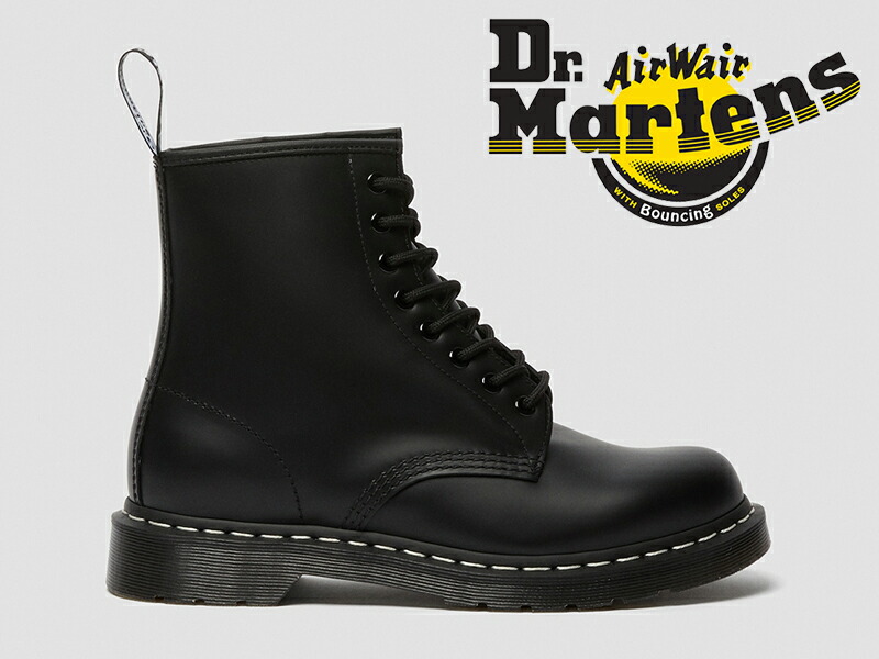 楽天市場】【白紐付属】ドクターマーチン 1460 ホワイトステッチ 8
