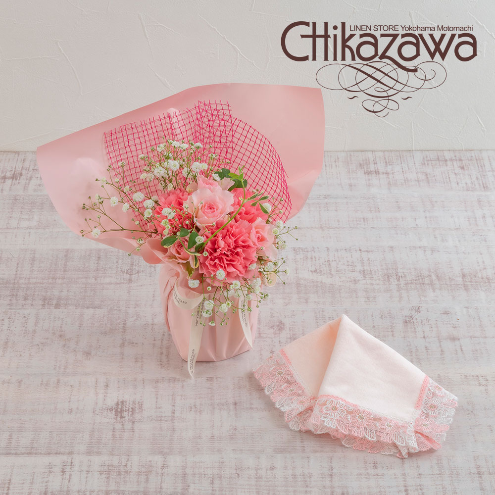 楽天市場】誕生日 花 近沢レース店「タオルハンカチ 桜便り」と