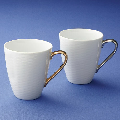 楽天市場】ノリタケ ( NORITAKE ) アミ ペアマグカップ ( ゴールド