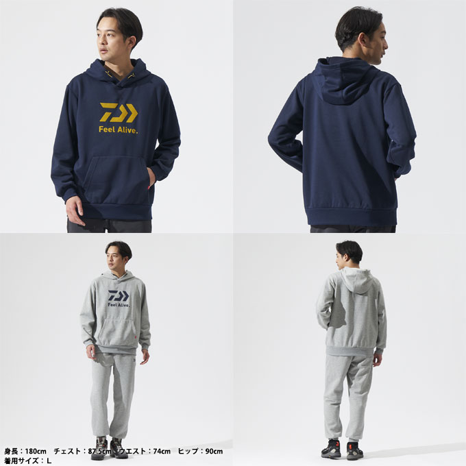 楽天市場】ダイワ ダンロテック DANROTECH スウェットフーディ ユニ