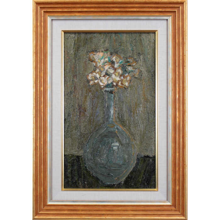 楽天市場】絵画 武田範芳 油絵・油彩画 『水仙』 花 静物 力強い 重厚