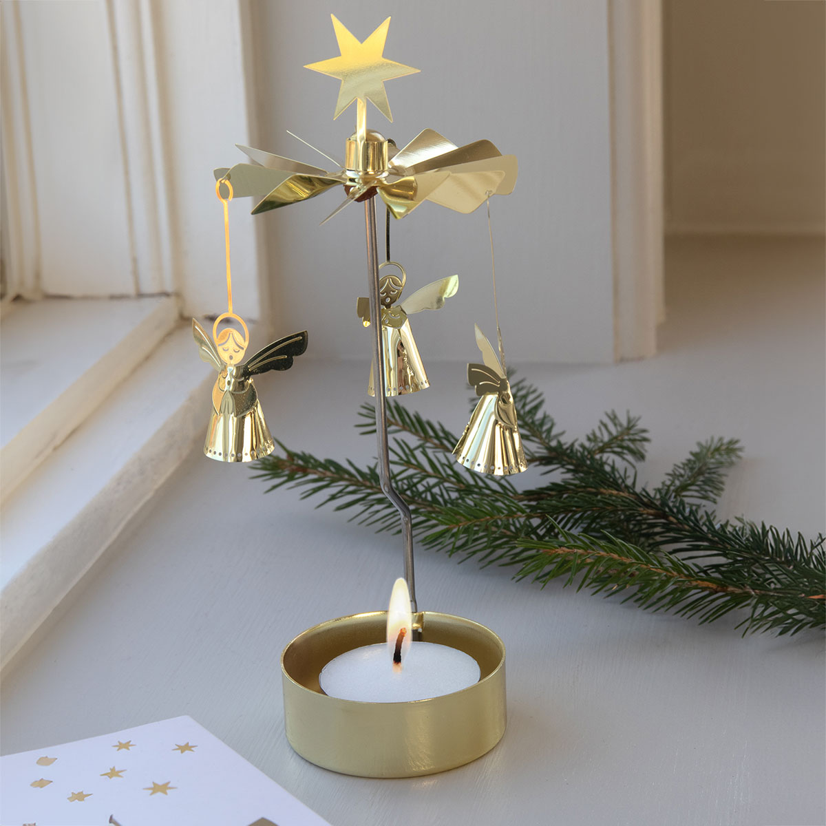 楽天市場】ロータリーキャンドル エンジェルの通販