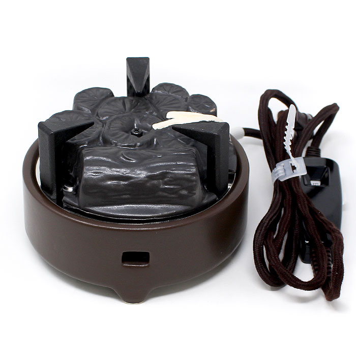 楽天市場】茶道具 電熱器 電気炭 風炉用 強弱切替スイッチ付（YU-001