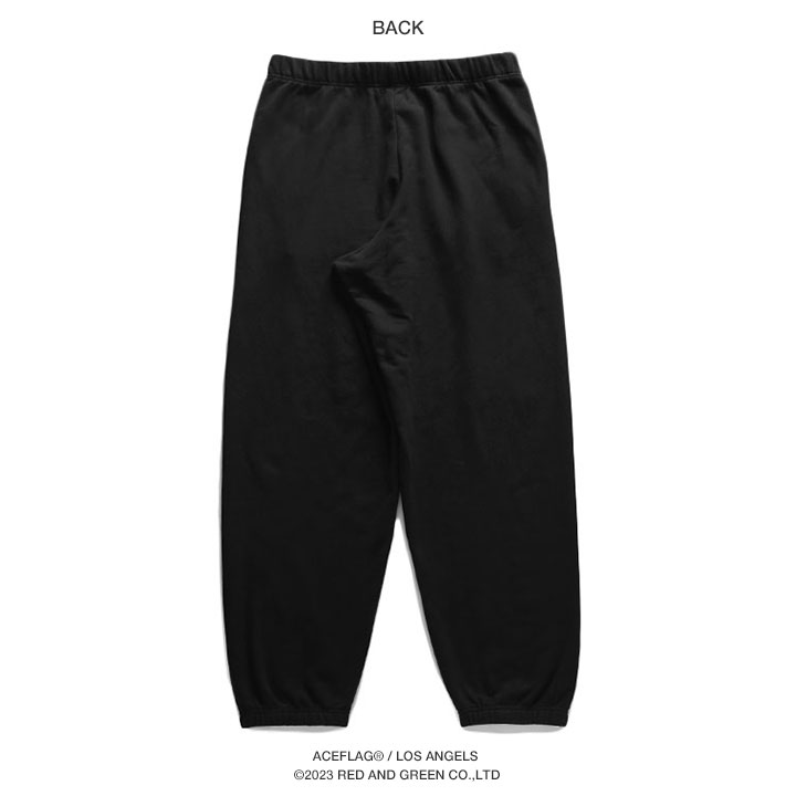 楽天市場】ACE FLAG スウェットパンツ 裏パイル メンズ 黒 大きい