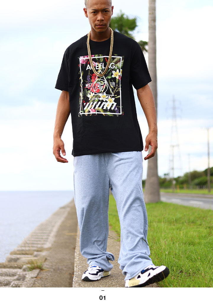 楽天市場】ACEFLAG スウェットパンツ メンズ レディース ライトグレー