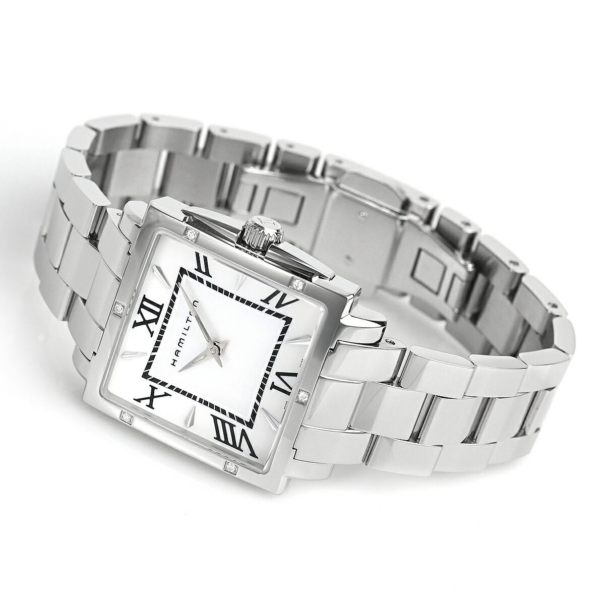 楽天市場】ハミルトン HAMILTON ジャズマスター スクエア H32291114