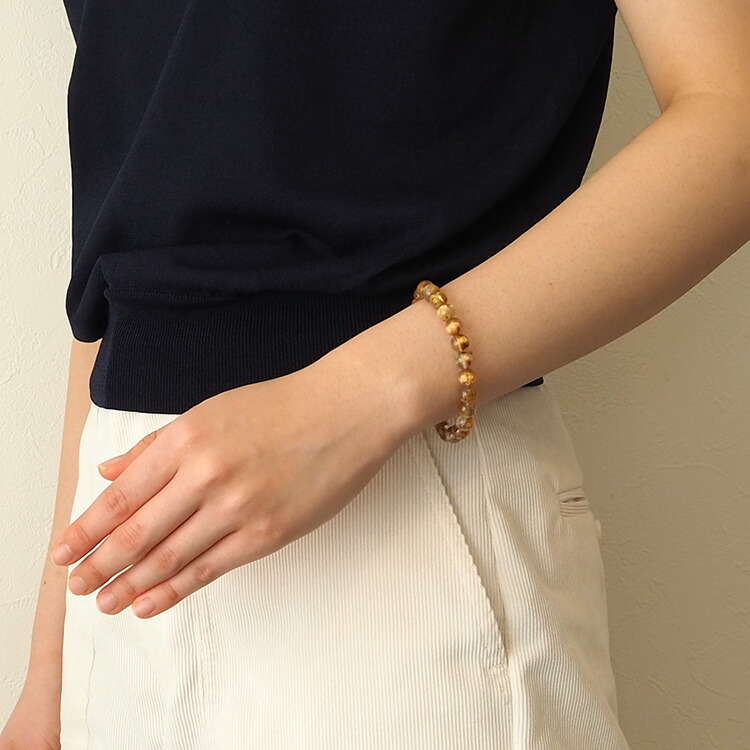 楽天市場】タイタンルチルクォーツ ゴールド タイタンルチル クォーツ