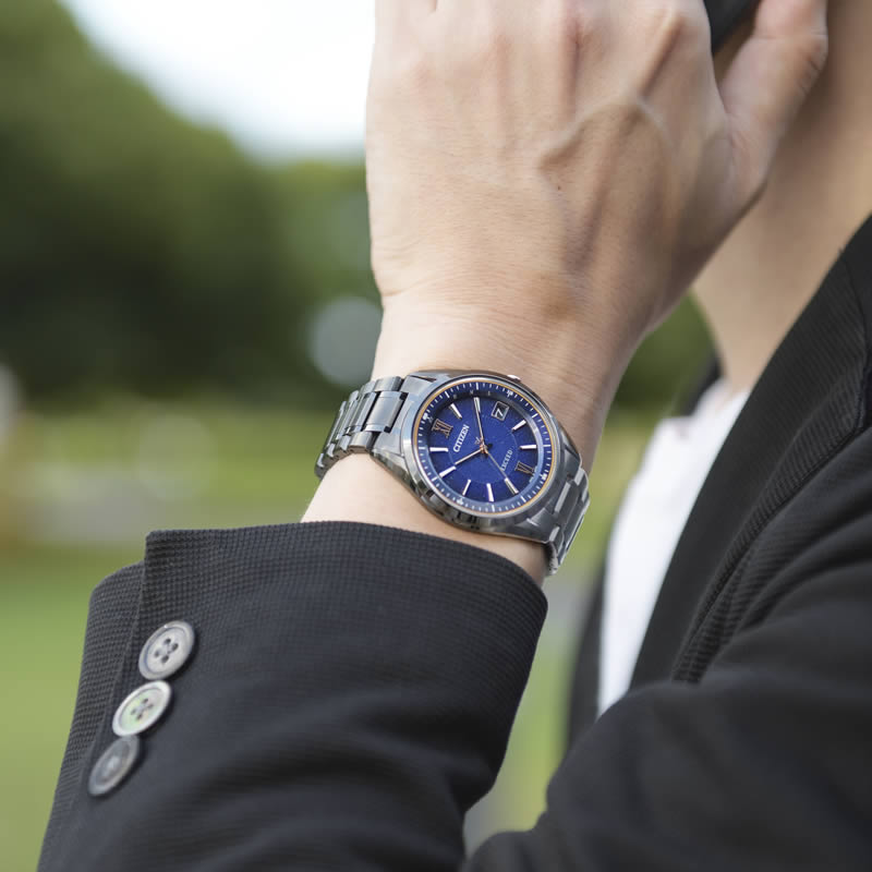 楽天市場】シチズン 腕時計 CITIZEN 時計 エクシード コズミックブルー