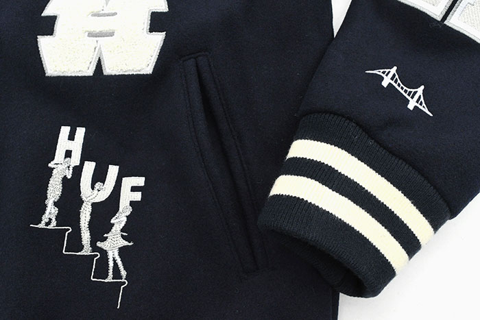 楽天市場】ハフ HUF ジャケット メンズ 20 イヤー クラシック H バー