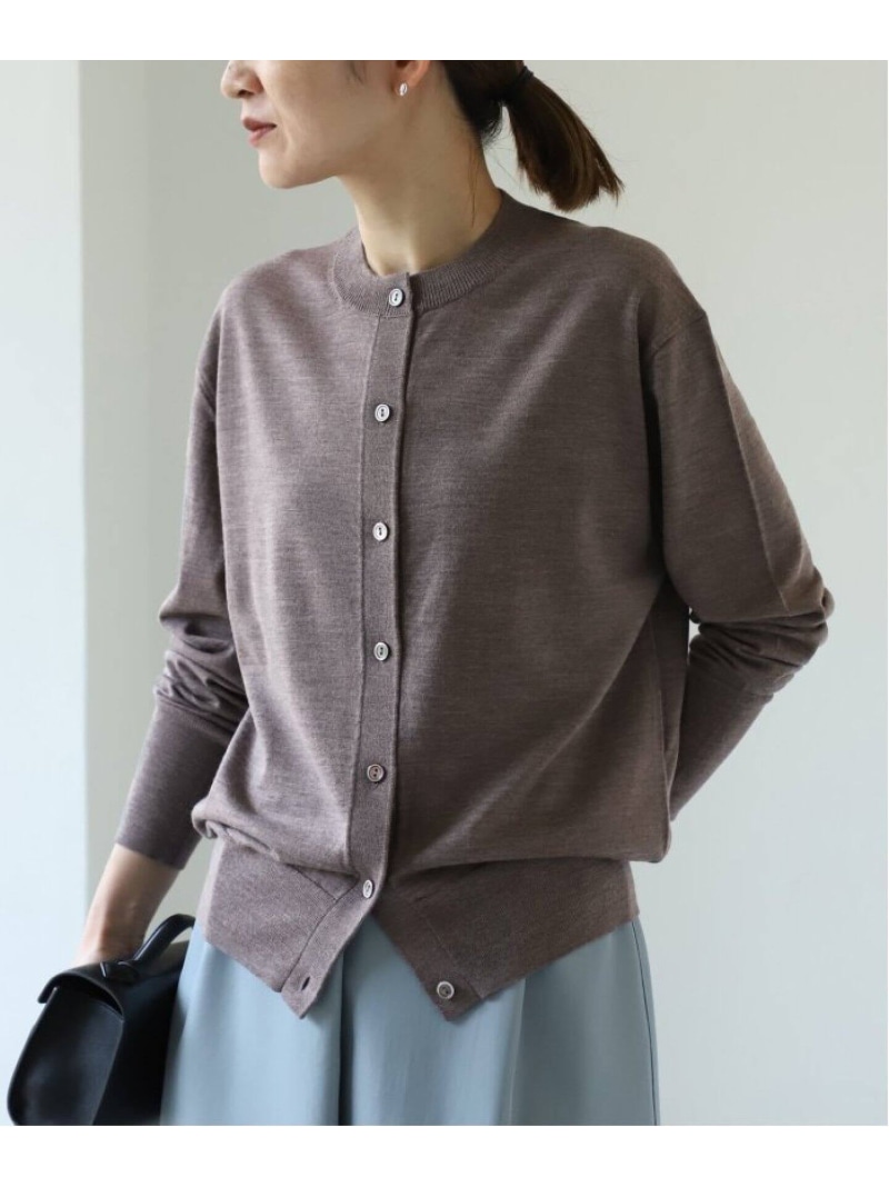 楽天市場】【SALE／30%OFF】glow ウールニット クルーカーディガン