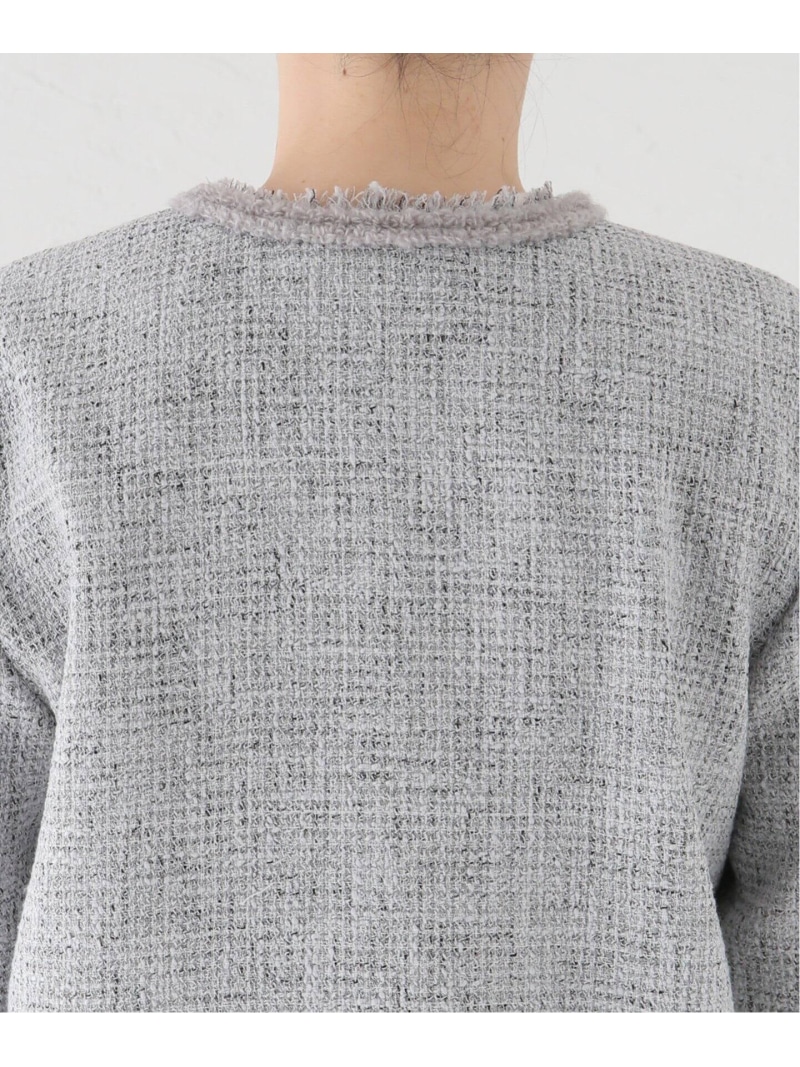 楽天市場】【SALE／30%OFF】ブッチャーツイードフリンジジャケット