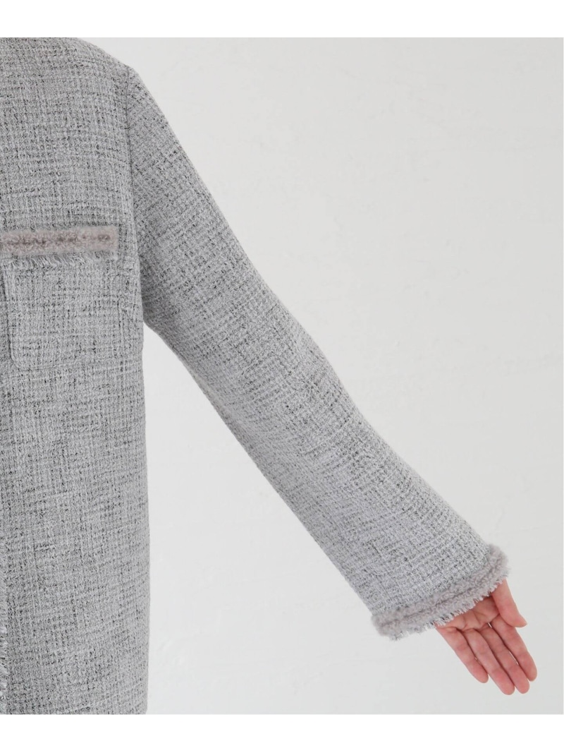 楽天市場】【SALE／30%OFF】ブッチャーツイードフリンジジャケット