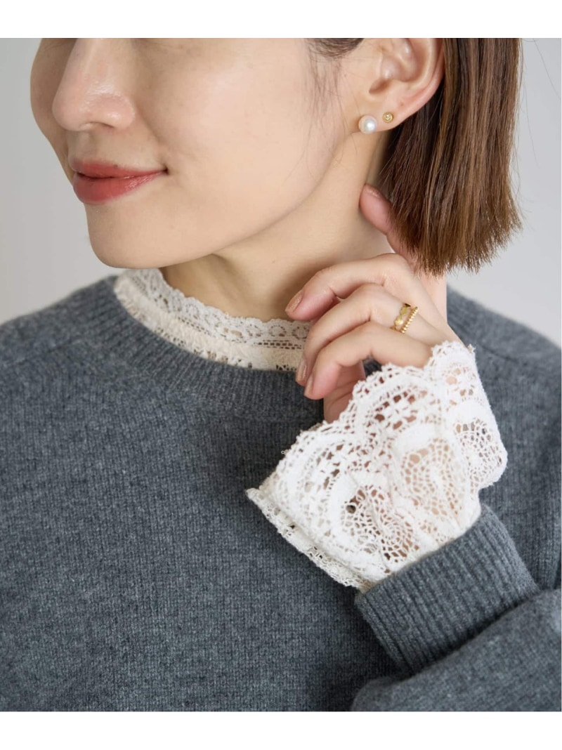 楽天市場】リーフレースブラウス IENA イエナ トップス シャツ