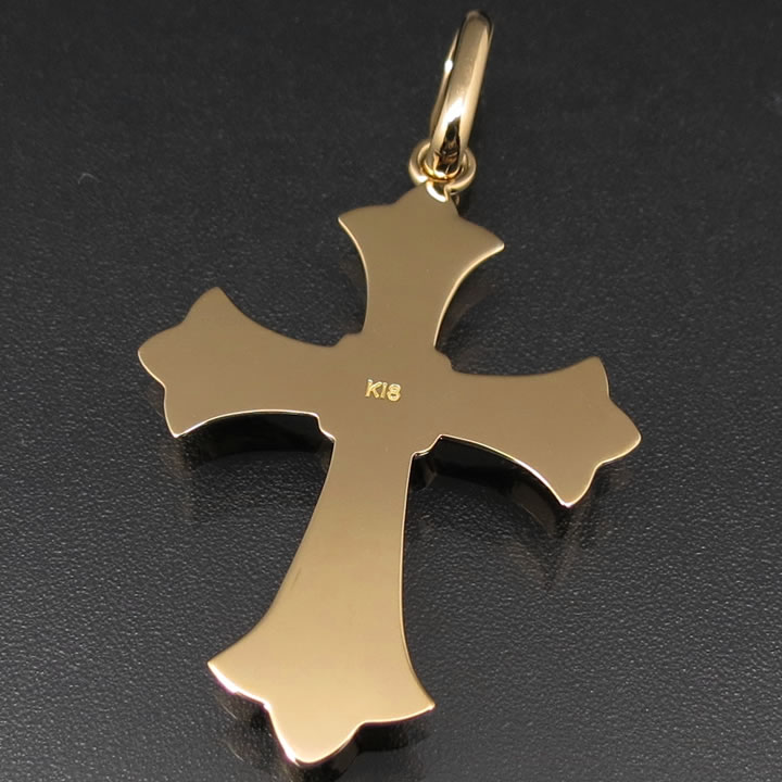 楽天市場】18金 ペンダントヘッド クロス 十字架 ネックレス トップ