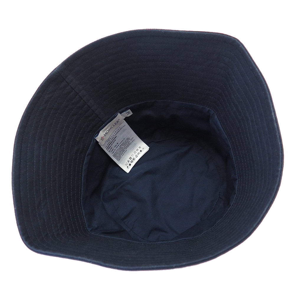 楽天市場】モンクレール バケットハット 帽子 バケツハット ロゴ刺繍